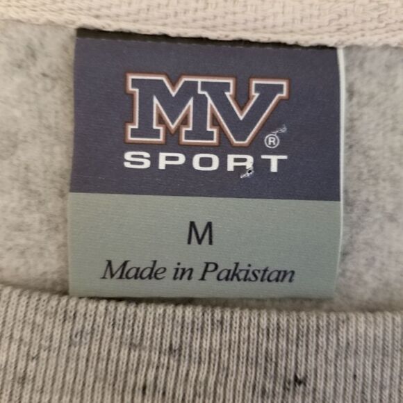 MV Sport Pink And Gray Graphic Sweatshirt Size M - Picture 4 of 5